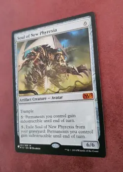 MTG (the LIST) SOUL OF NEW PHYREXIA NM - Image 1