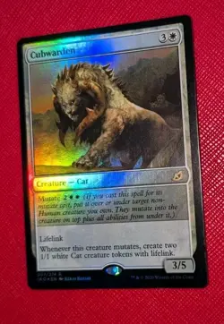 MTG * FOIL * Ikoria Lair of Behemoths Rare CUBWARDEN NM - Image 1