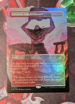 MTG *FOIL* Secret Lair ANCIENT AMPHITHEATER NM - Image 1