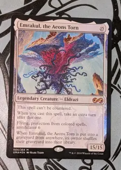MTG *FOIL* Ultimate Masters Mythic EMRAKUL THE AEONS TORN NM - Image 1
