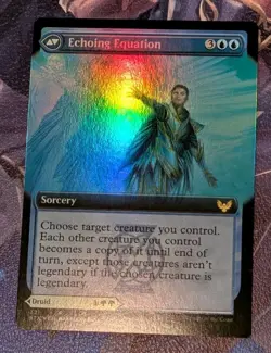 MTG *FOIL EXTENDED ART* Strixhaven Rare AUGMENTOR PUGILIST NM - Image 2
