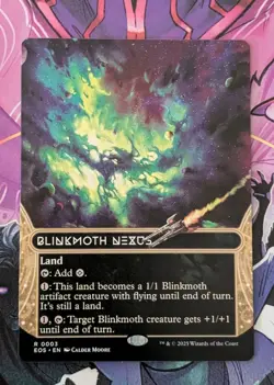 MTG Edge Of Eternities *STELLER SIGHTS* Rare BLINKMOTH NEXUS NM - Image 1