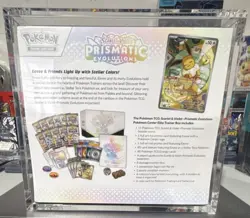 Pokemon Scarlet & Violet Prismatic Evolutions Elite Trainer Box Pokemon Center - Image 2