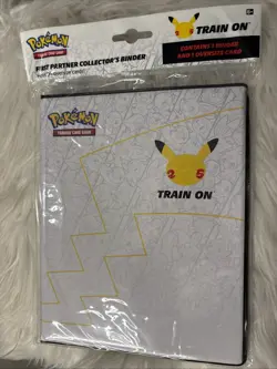 Pokemon 25th Anniversary First Partner Collector's Binder SEALED w/Pikachu 820650809606 - Image 1