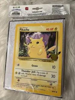 Pokemon 25th Anniversary First Partner Collector's Binder SEALED w/Pikachu 820650809606 - Image 2