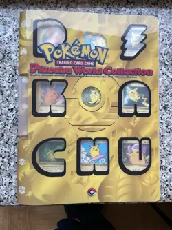 Pokemon TCG Pikachu World Collection 2000 Binder Ordner full set - Image 2