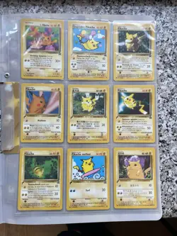 Pokemon TCG Pikachu World Collection 2000 Binder Ordner full set - Image 3