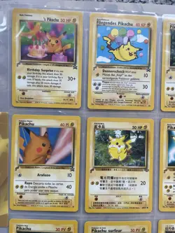 Pokemon TCG Pikachu World Collection 2000 Binder Ordner full set - Image 4