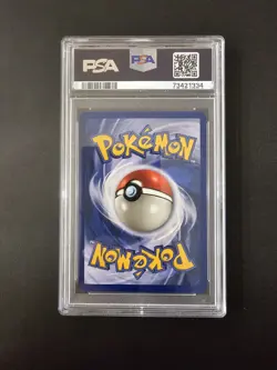 1999 Pokemon Fossil 1st Edition Hitmonlee 7/62 Holo PSA 9 - Image 2