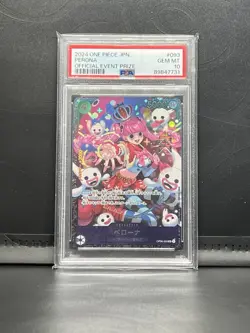 One Piece Japanese Flagship Official Event Prize Perona OP06-093 PSA 10 - Image 1
