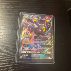 Umbreon GX 80/149 Ultra Rare Holo – Sun & Moon Base – Near Mint Pokemon Card - Image 1