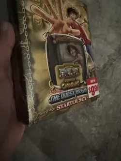 One Piece Collectible Card Game The Quest Begins Starter Set Vintage Sealed 2005 - Image 3