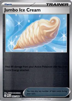 Jumbo Ice Cream 091/094 Reverse Holo ME02: Phantasmal Flames Pokemon Card TCG - Image 1