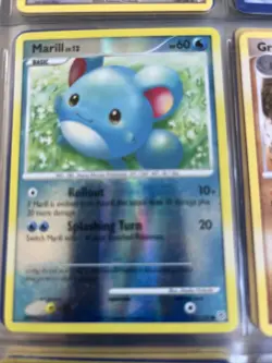Holo Marill Pokemon card 88/130 (2007 Pokemon/Nintendo) - Excellent condition - Image 1