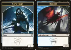 1x Copy Token // Horror Token NM-Mint, English Guilds of Ravnica Guild Kits MTG - Image 1