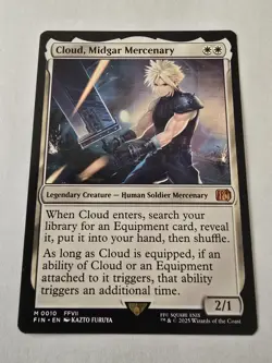 Cloud, Midgar Mercenary #10 (Regular) MtG: Final Fantasy - Image 1