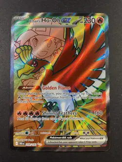 Ethan's Ho-Oh ex 209/182 Sv10: Destined Rivals Holo Ultra Rare Pokemon TCG UR ! - Image 1