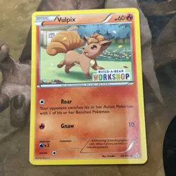 Lightly Played Vulpix - 20/160 - Build-a-Bear Promo Pokemon Miscellaneous Promos - Image 1