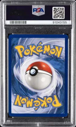 2005 POKEMON EX DEOXYS #43 NUZLEAF-REVERSE FOIL PSA 8 - Image 2