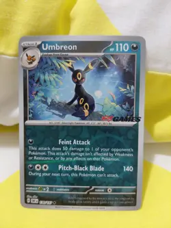 Pokemon Umbreon 130/197 EB Games Stamped Promo Exclusive Reverse Holo - Image 1