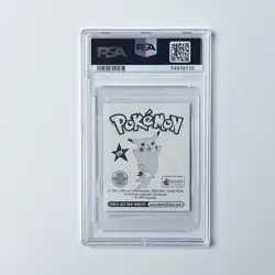 1999 Merlin Pokemon Ash & Pikachu Prism #S29 PSA 10 - Image 2