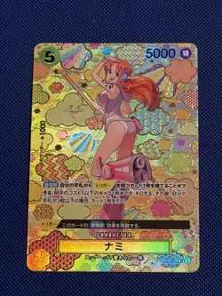One Piece TCG Nami SR OP08-106 OP09 SP Japanese- USA Seller - Image 1