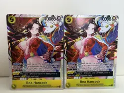 OP14-112 SR The Azure Sea’s Seven English One Piece Boa Hancock NM Lot (2X) - Image 1