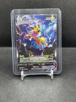 Jolteon VMAX SWSH184 Promo Card Full Art Holo NM/M - Image 1
