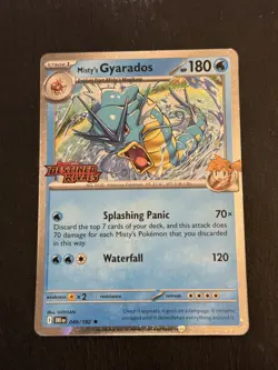 Misty's Gyarados (Prerelease) Rare Miscellaneous Cards & Products 049/182 NM - Image 1