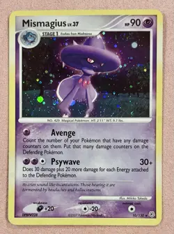 Mismagius | 10/130 | Diamond And Pearl | Holo Bleed | Pokemon Card TCG | MP - Image 1