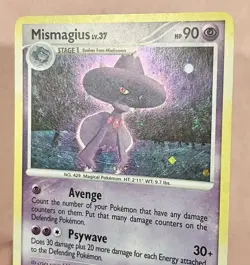 Mismagius | 10/130 | Diamond And Pearl | Holo Bleed | Pokemon Card TCG | MP - Image 2