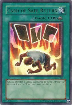 Card of Safe Return - LON-029 - Ultra Rare Unlimited - Image 1
