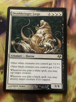 MTG Magic the Gathering Deathbringer Liege (85/187) Eventide LP - Image 1