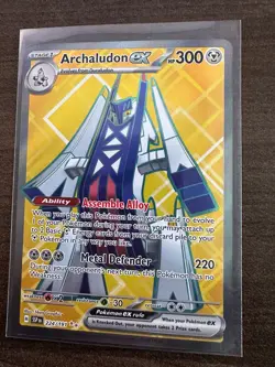 Archaludon ex 224/191 Ultra Rare Sv08: Surging Sparks Holo NM Pokemon - Image 1