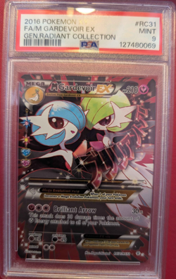 M Gardevoir EX RC31/RC32 Pokemon Generations PSA 9 - Image 1