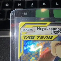 Pokemon TCG Mega Lopunny Jigglypuff Tag Team GX 165/236 Cosmic Eclipse - Image 2