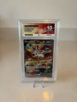 Pokemon TCG - Sylveon V 083/069 - Eevee Heroes - Korean SR - ACE 10 - Image 1