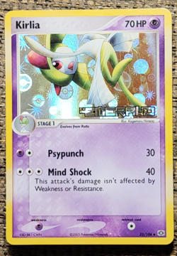 Kirlia 33/106 NM Emerald Reverse Holo Pokemon TCG 33/106 - Image 1