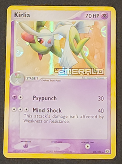 Kirlia 33/106 NM Emerald Reverse Holo Pokemon TCG 33/106 - Image 3