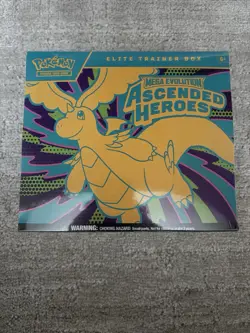 Pokemon TCG Mega Evolution ASCENDED HEROES Elite Trainer Box - FACTORY SEALED - Image 1
