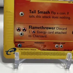 2002 Pokemon TCG Expedition Base Charizard 39/165 HP Intact - Image 4