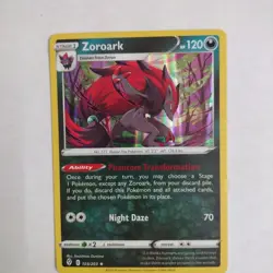 Pokemon Zoroark 103/203 Evolving Skies Holo Rare - Same Day Shipping! - Image 1
