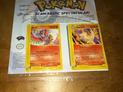 SEALED Pokemon TCG Scan-Tastic Spectacular e-Reader Series Ho-Oh Rapidash PROMO - Image 2