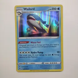 Wailord 032/185 Vivid Voltage Pokemon Holo NM FAST SHIPPING - Image 1