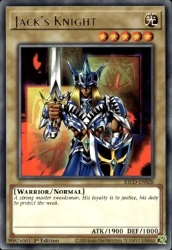 Jack's Knight - Rare 1st Edition KICO-EN028 - NM - YuGiOh - Image 1