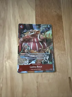 Lucky Roux R AA - PRB02-003 ALT ART One Piece ENGLISH - Pack Fresh NM + - Image 1