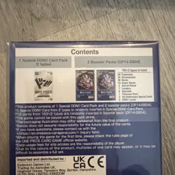 IN HAND One Piece DP09 Double Pack Set 9 The Azure Sea’s Seven OP14 - Image 3