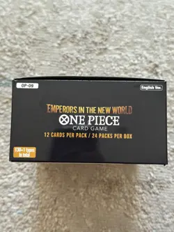 One Piece TCG OP-09 Emperors in the New World Booster Box | Slight damage to box - Image 3