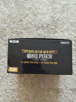 One Piece TCG OP-09 Emperors in the New World Booster Box | Slight damage to box - Image 4