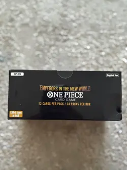 One Piece TCG OP-09 Emperors in the New World Booster Box | Slight damage to box - Image 5